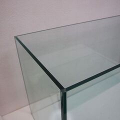 未使用 美品 ガラス水槽 幅90 奥行40 高さ50.5 厚み1cm (IA25)