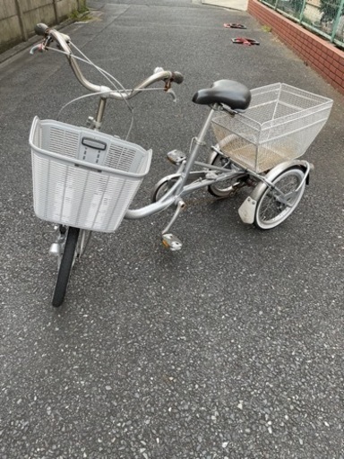 三輪自転車‼️