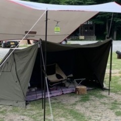 バンドック ソロベースex テント キャンプ