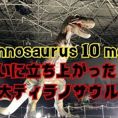 超巨大！高さ１０ｍの巨大ティラノサウルス名古屋に出現！