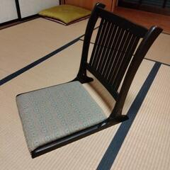 福井県三国町より　座敷用座椅子　５脚