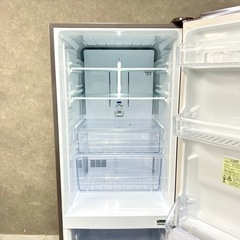 ☑︎ご成約済み🤝 SHARP 大きめの2ドア冷蔵庫✨ 大人ブラウン☕️