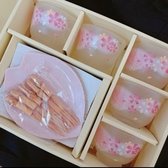 桜　カップ＆皿セット　桂由美