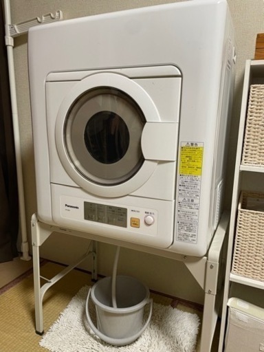 パナソニック 電気衣類乾燥機 NH-D603(2018年製) + 乾燥機ユニット台