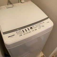 引越しの為 ハイセンス 洗濯機 売ります‍♀️ - 洗濯機