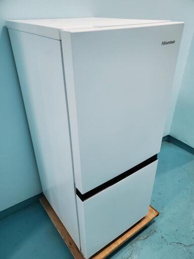 【☆☆】2022年製　美品！人気の2ドア冷凍冷蔵庫　135L　ハイセンス　クリーニング及び動作確認済み
