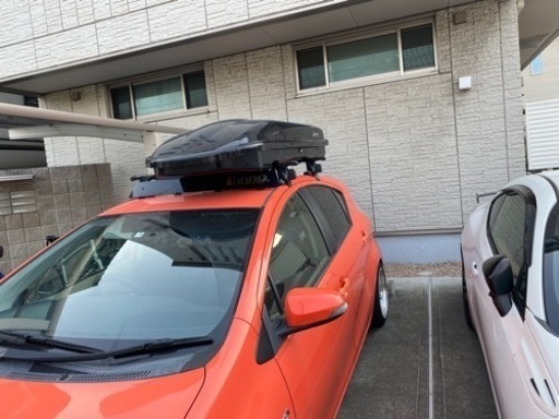 トヨタアクアルーフキャリアルーフボックス (o.t) 山陽魚住のキャリア  