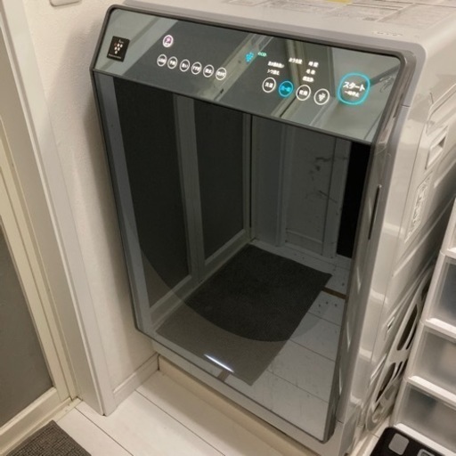 シャープ 型番:ES-W111-SL 2019年製　　　 超音波ウォッシャー付き ドラム式洗濯機