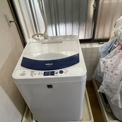 洗濯機　4.5kg  2008年購入