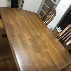 【再掲】ダイニングテーブル　150×90 3,000円