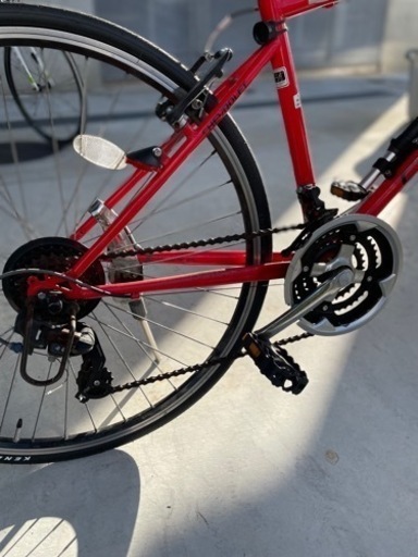 シボレー CORVETTE CRB7021 レッド 700c クロスバイク コルベット2017