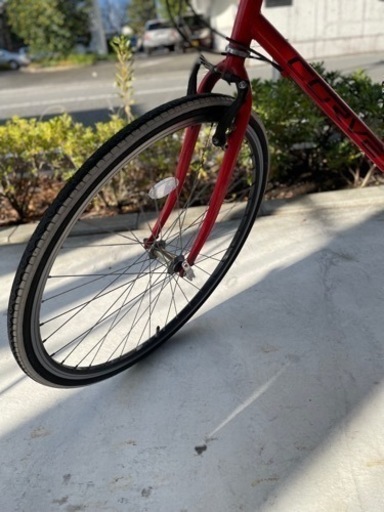 シボレー CORVETTE CRB7021 レッド 700c クロスバイク CORVETTE AL-Jr