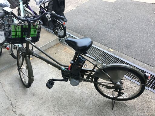 地域限定送料無料　パナソニック　ララファイブ　8,9AH　新基準　緑系　グリッター　パスシティX　神戸市　電動自転車 地域限定送料無料 パナソニック ララファイブ 8,9AH 新基準 緑系