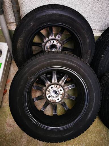 スタッドレスタイヤホイールセット ブリザック 175/65R15 ノート,デミオ,カローラフィルダー 走行１万キロ以下　良品