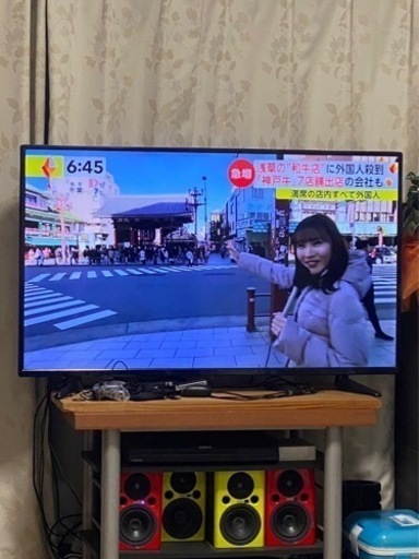 ドンキホーテ☆50V型☆ULTRAHD 4K 液晶テレビ☆黒☆50インチ