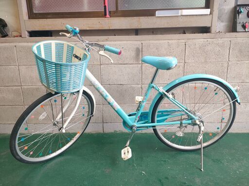 ブリヂストン　エコパル（子ども用自転車）　２６インチ　水色