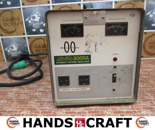 スワロー　AVR-3000A　交流電源装置　中古品　現状品　【ハンズクラフト宜野湾店】