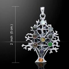 PS: Kabbalah Tree Of Life Pendant SV925