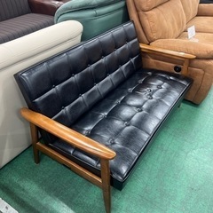 家具ならトレファク吉川店！！ カリモク60 Kチェア 2シーター 合皮 座 