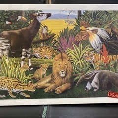 「ライオンの森」 1000ピース ジグソーパズル　WWF
