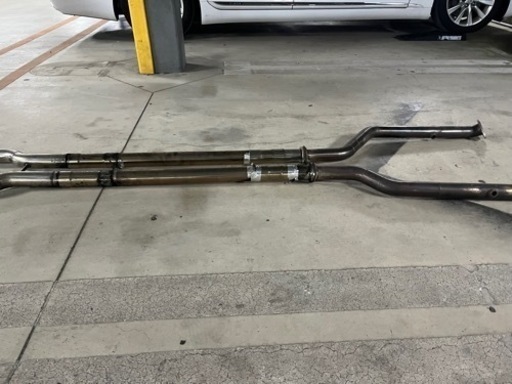 ls600hl ストレートデュアル中間パイプ