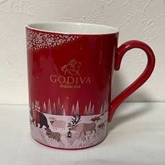GODIVA 2023クリスマス　マグカップ新品未使用で