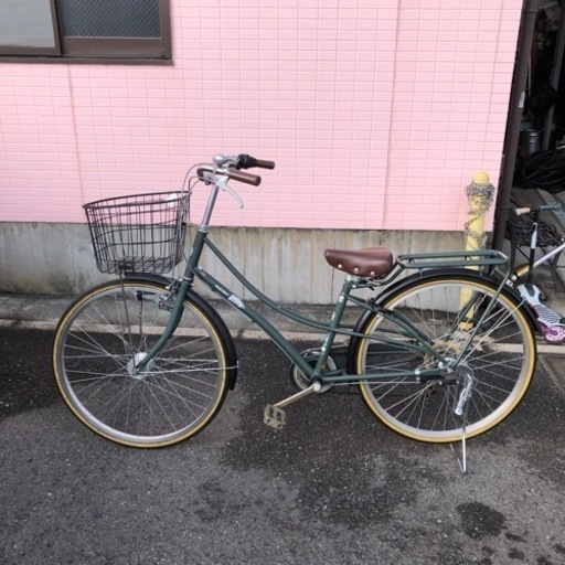 26インチ外装6段自転車