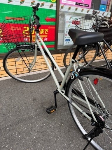 自転車 グリーン
