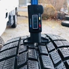 冬タイヤ 195/65R15 ランクル用アルミ付き深溝スタッドレス 4本組