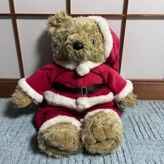 【ぬいぐるみ】クマのぬいぐるみ クリスマスver