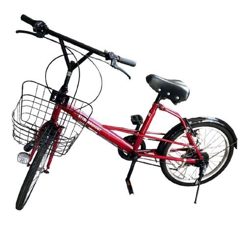 21TECHNOLOGY テクノロジー 自転車 20インチ 6段 レッド 赤 通勤 通学 買い物 お出かけ