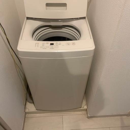 交換無料！ 無印の洗濯機 洗濯機