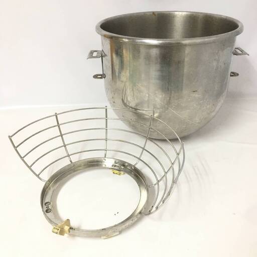 ut13/8 HOBART／ホバート フードミキサー用 ボウル 直径33.5cm 業務用 調理用品 生地 パーツ ステンレス 部品 A200-1151用〇