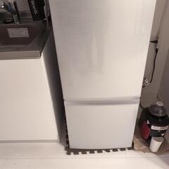 冷蔵庫　137L 冷蔵＋冷凍　2015年　SHARP