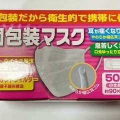 新品　個包装されているマスク50枚