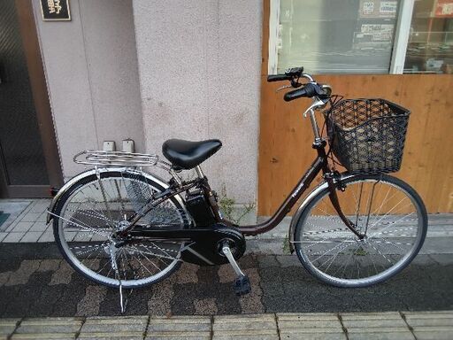 [Panasonic]ViVi·SX 26吋 電動アシスト自転車 8.0Ahバッテリー+充電器+キー2本付き(ブラウン)
