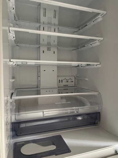 三菱3ドア冷蔵庫W600短期使用超美品