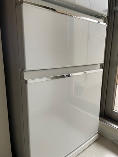三菱3ドア冷蔵庫W600短期使用超美品