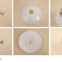 【ヤ取12/24終了】≪U636ジ≫ 点灯OK Louis Poulsen/ルイスポールセン PH 2/1 テーブルランプ シルヴァー・クローム デンマーク製 卓上照明/ライト インテリア