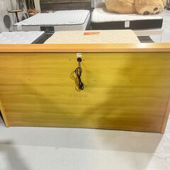 ★ダブルベッド★ 関家具 収納付き ライト付き ウッドフレーム 小物置き 棚付き