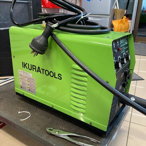 【中古】【動作OK】【店頭引取限定】IKURATOOLS 育良精機 半自動溶接機 スキルアークプロ ISK-SA160W 77,000円（税込）