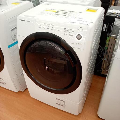 ★ジモティ割あり★ SHARP　ドラム式洗濯乾燥機 21年製 7/3.5kg　クリーニング済　YJ1109