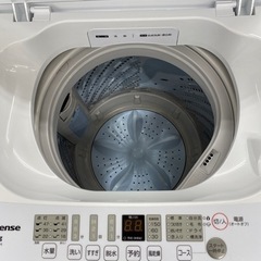 Hisense 全自動洗濯機　HW-T60H 2023年製【トレファク東大阪店】