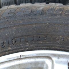 タント用に。アルミホイールとスタッドレスタイヤ