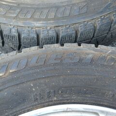 タント用に。アルミホイールとスタッドレスタイヤ