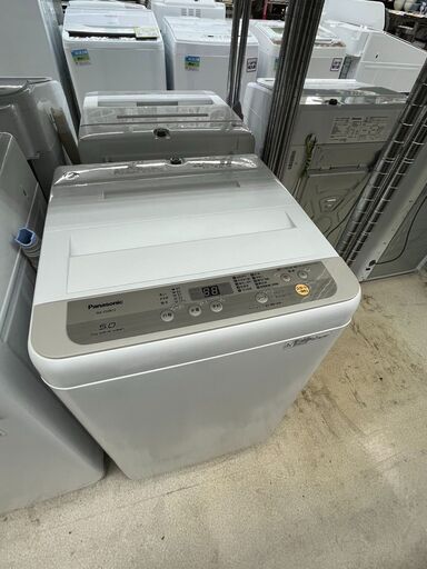 Panasonic5kg洗濯機NA-F50B122018年製ビッグウェーブ1062