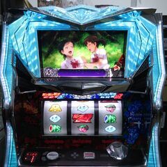 パチスロ実機 BLOOD+ 二人の女王 コイン不要機付き スロット機|江別市 