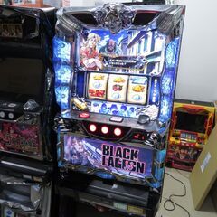 パチスロ実機 ブラックラグーン3 リミットブレイク コイン不用機...