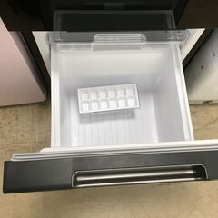 新生活応援！ 価格見直しました！  SHARP シャープ 冷蔵庫 SJ-GD15H 2022年製 高年式 冷蔵庫 プラズマクラスター  両開き 2ドア (つけかえどっちもドア) ピュアブラック クリーニング済 新生活　一人暮らし 堺市 石津【ジャングルジャングルサカイ石津店】