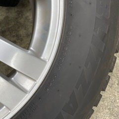 トヨタプラド用ブリザックスタッドレス、ホイールセット